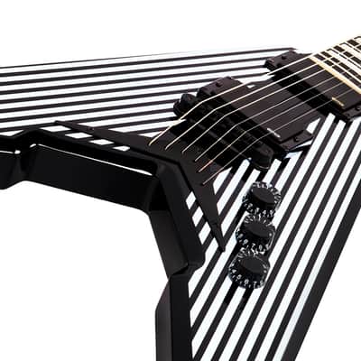 Wylde Audio Viking V Pinstripe EMG 81/85 Zakk Wylde V Shape Electric Guitar image 12