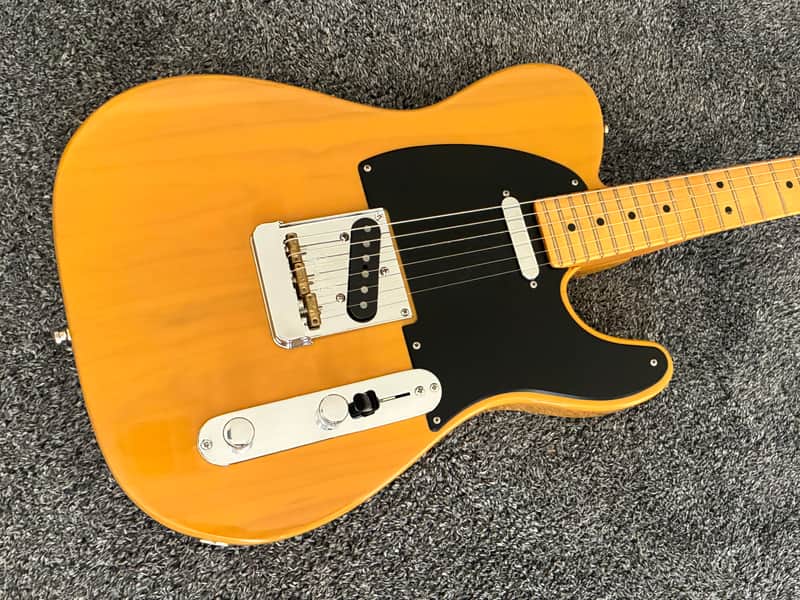 Telecaster Partscaster American Professional II Roasted Pine Body image 1