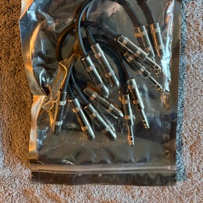 Pro Co - 1/4-inch TRS Male to 1/4-inch TS Female 6-pack - image 2
