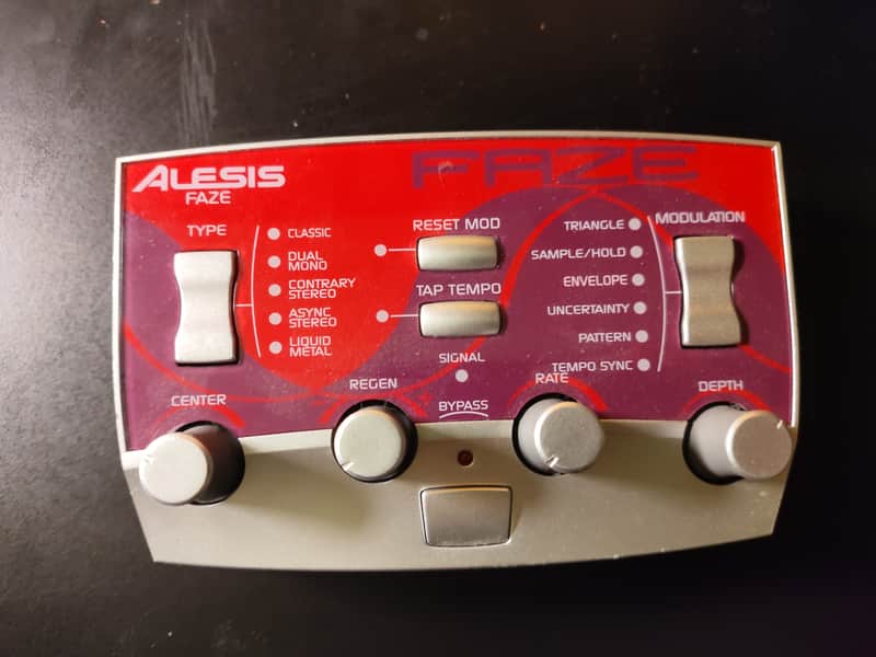 Alesis ModFX Faze Phaser 2000s Red image 1