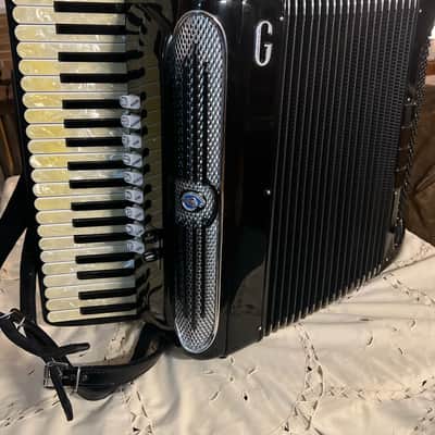 Giuletti F 94 - Black 120 bass accordion image 10
