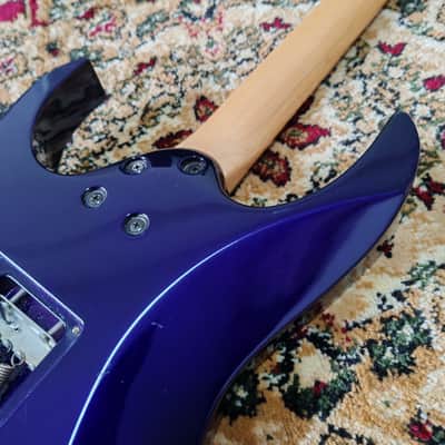 1999 Ibanez Japan PGM30 Paul Gilbert Signature Model (Jewel Blue) w/ Reverse Headstock, Lo-TRS II Tremolo, MIJ image 17