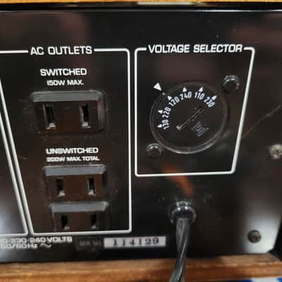 Yamaha CR-820 Stereo Receiver RECAPPED AND SERVICED! With voltage selector image 14