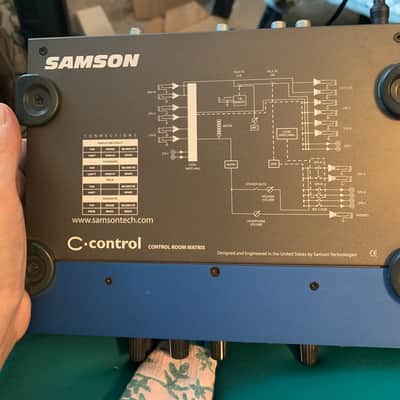 Samson C-Control C Class Control Room Matrix 2010s - Blue image 2