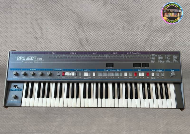 Solton Project 100 ✅ Polynominal EXTREME RARE ANALOG SYNTHESIZER from 80s✅ Professional VINTAGE Synthesizer✅ Cleaned & Full Checked ✅ World Wide Shipping!✅ Synthesier like Roland JUPITER , Yamaha , Korg Trident, Elka Synthex image 1