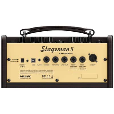 NuX Stageman II AC-80 + 80-Watt 1x6.5" Acoustic Guitar Combo + NEW image 2