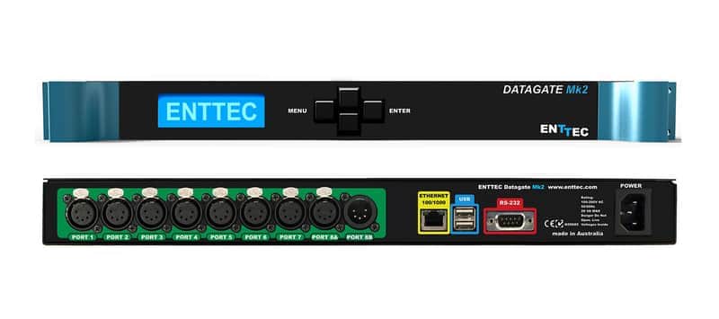 ENTTEC DATAGATE MK2 Multiple Application 8 Port Hardware Interface image 1