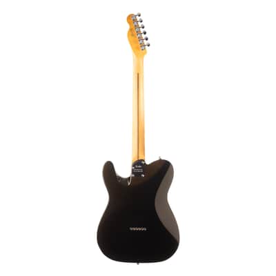 Fender American Ultra II Telecaster Ebony - Texas Tea image 4