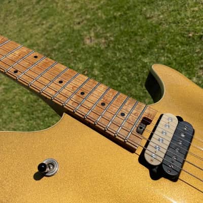 1998 - 1999 Peavey EVH USA Wolfgang Standard Patent Pending Goldtop Floyd Rose image 9