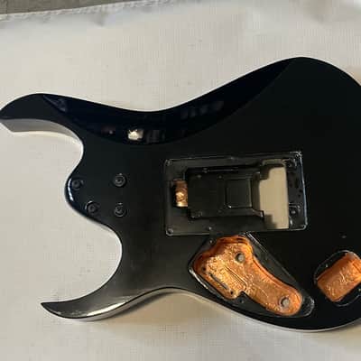 2008 Japan Ibanez RG2570z Prestige Refinished Black Guitar Body Edge Zero ZPS3 Ready image 12