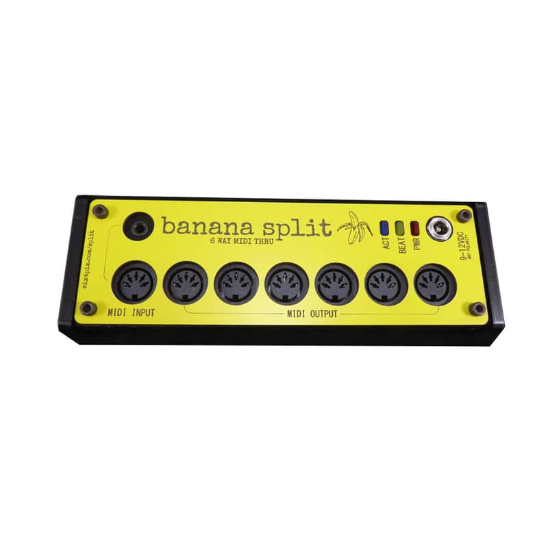 Sixty Four Pixels Banana Split 6 Output MIDI Thru Box image 1