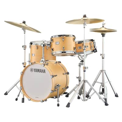 Yamaha Tour Custom Maple 3pc Drum Set Butterscotch Satin image 1