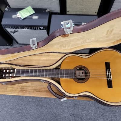 Vicente Sanchis Model 39 Classical Guitar With Case 1981 Cedar image 2