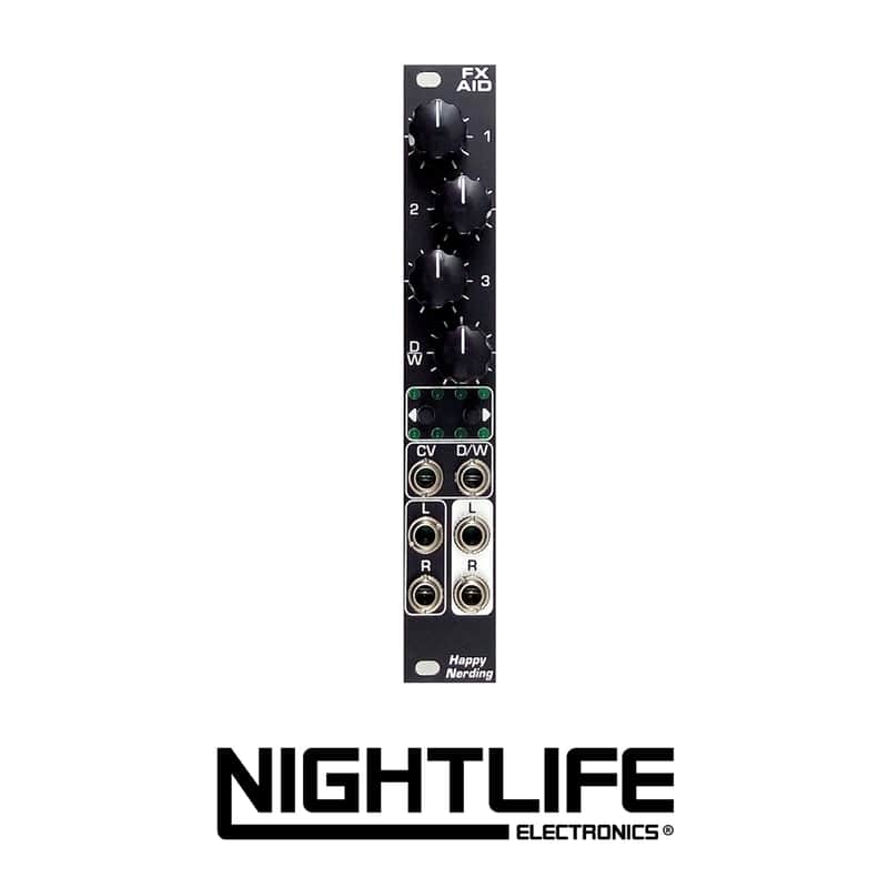 Happy Nerding / FX Aid Black モジュラーシンセ Happy Nerding FX Aid - Black | Reverb