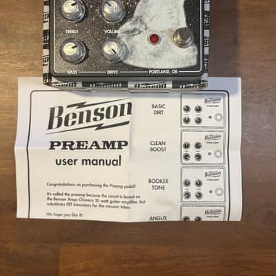Benson Amps Preamp Pedal - Wolf Shirt image 1