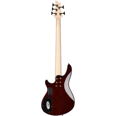 Schecter Omen Extreme-5 5-String Electric Bass, Gloss Natural image 6