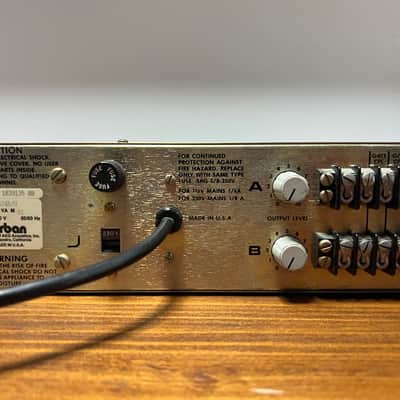 Orban Model 424A Stereo Gated Compressor / Limiter with De-Esser 1980s - Black image 6
