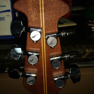 Ovation Adamas W681T 2004 Dark Red Carbon Fiber image 6