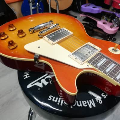 Guitare Electrique - Tokai Japon - LS-129 - Love Rock - LS129 - Plain Top Violin Finish + hardcase image 9
