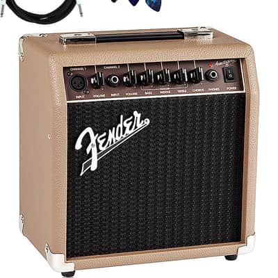 Fender Acoustasonic 15 Acoustic Guitar Amplifier w/ Instrument Cable image 1