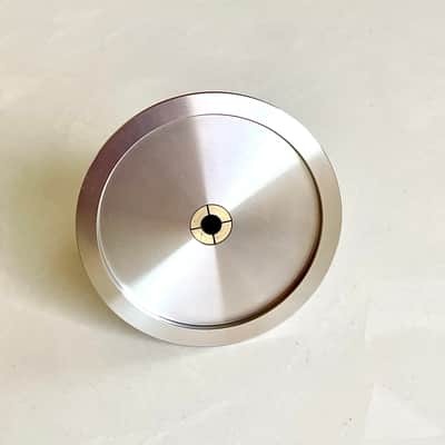 New Upgraded brass ferrule! Wayne's Audio WS-1 Universal Record Stabilizing Clamp LP Stabilizer Rega image 3