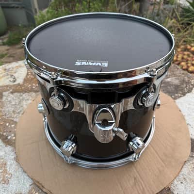 DW Collectors Piano Black Maple 13 x 11 Tom Drum Collector's - EXCELLENT image 10