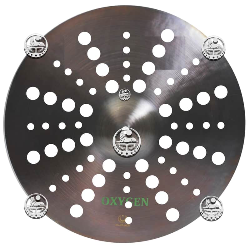 Masterwork Cymbals 16" Oxygen Fx Multi Hole Crash image 1