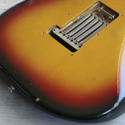 1977 Greco Japan SE-600 Sparkle Sounds Stratocaster (Sunburst