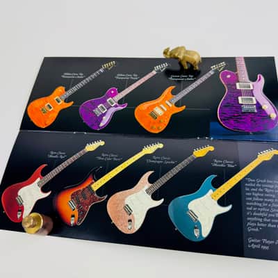 Grosh Guitars Custom Guitars Mini Catalog / Dealer Brochure 1995 image 3