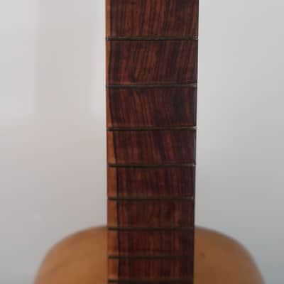 Project Vintage 1960s 3/4 Size Parlor Size Classical Guitar Mariachi Project Crack On Lower Bout Rarely Listed Mexico Mexican Mystery Maker image 8