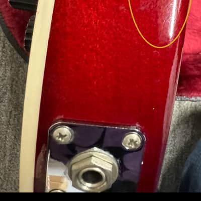 Guild Bluesbird (1997) - Bing Cherry #00207 with Original Hard Case image 19