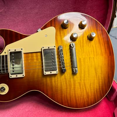 Gibson 1960 Reissue Les Paul V2 #001553 2020 - Tomato Soup Burst image 3