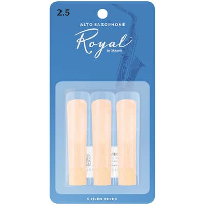 D'Addario Royal Alto Sax 2,5 3-Pack image 1