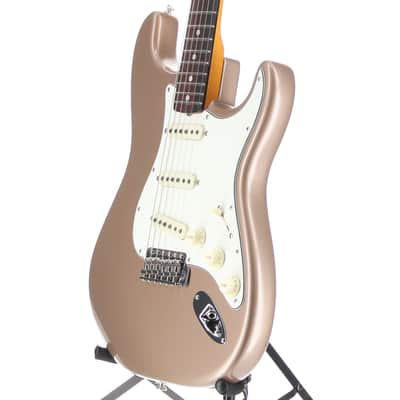 Fender Certified Pre-Owned American Vintage II 1965 Stratocaster, Round-Lam Rosewood Fingerboard, Shoreline Gold (R3) (25510) image 4