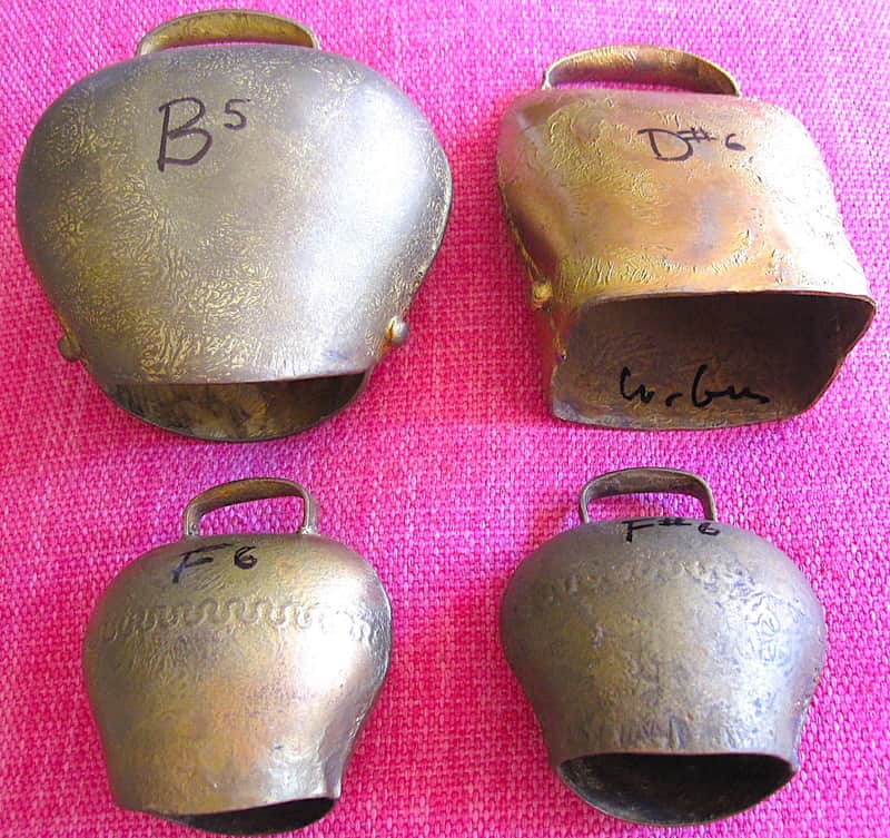 4 Almglocken, Tuned Cowbells imagen 1