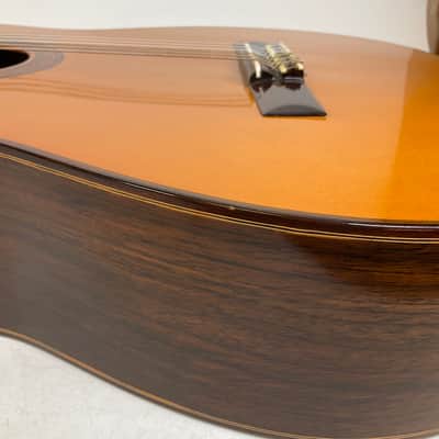 Aria Model A555 Classical Acoustic Guitar Made In Japan With Gig Bag image 13