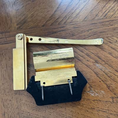 Maestro Ebony Block tremolo factory gold plated 1960 - 1964 image 2