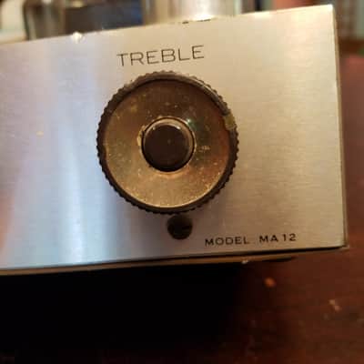 Merrell Hi-Fi Williamson Mono 12 Watt Integrated Tube Amp MA 12 Component Selector Stancor 1960 - Gold Silver Brown image 4