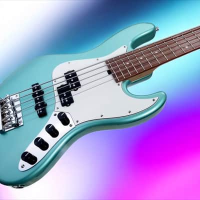 Sadowsky MetroExpress 21-Fret Hybrid P/J Bass Morado Fingerboard 5-String High Polish - Sage Green Metallic, Demo Video! image 10