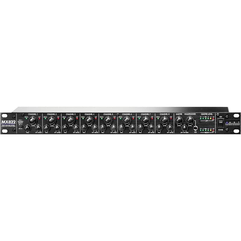 ART MX822 8-Channel Stereo Mixer image 1