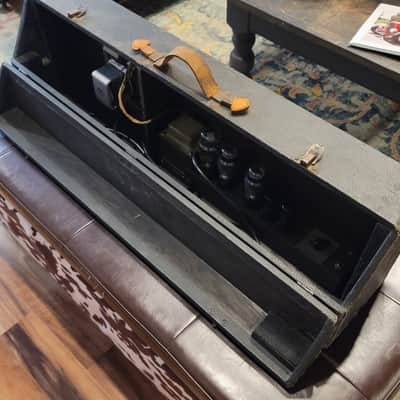 1940 Supro Model 60 Lap Steel w/ Amp Case - Tube Amp Case image 17