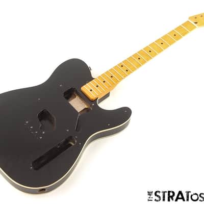 Fender FSR Squier Custom Telecaster BODY & NECK Tele Double Bound Black image 1