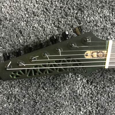 OD Guitars Rhea 7 Multiscale Tropical Green image 6