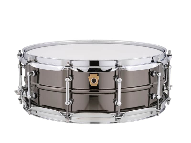 Ludwig LB416T Black Beauty 5x14" Brass Snare Drum with Tube Lugs image 3