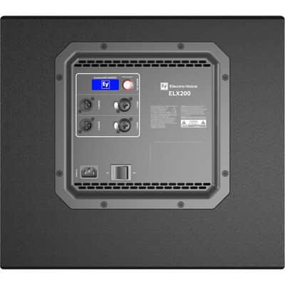 Electro-Voice ELX200-12SP-US 12" 1200W Powered Subwoofer (Black, Single) (Demo Unit) image 4