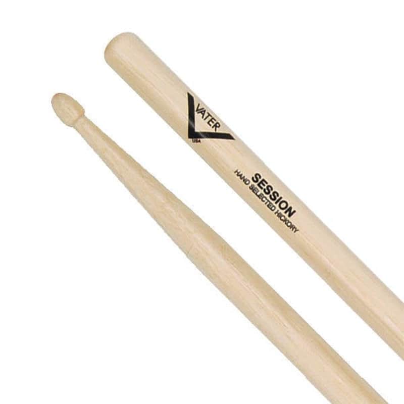 Vater Percussion - American Hickory Drumsticks - Session - Wood Tip image 1