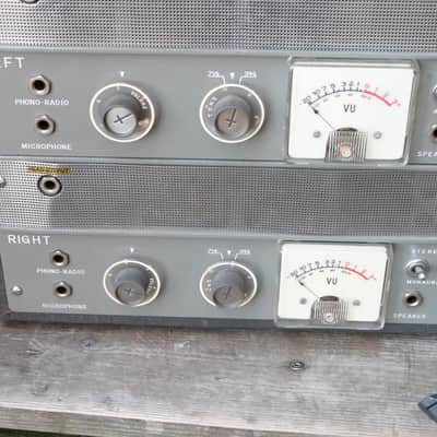 Akai  m-8 Tube reel to reel tube mic preamp gray image 9