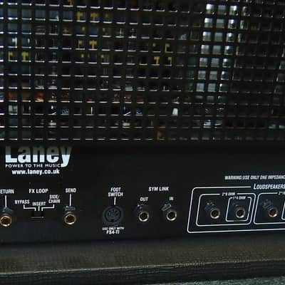 Laney Tony Iommi TI100 Signature 100 watt all tube amp head used by TONY himself! image 7
