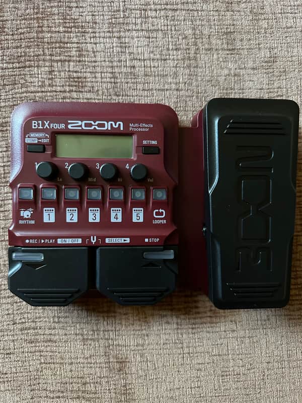 Zoom B1X Four 2019 - Present - Red image 1