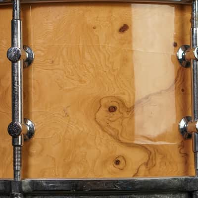 Lang Percussion 7x14" Gladstone 3-Way Snare Drum - Chestnut Veneer image 10